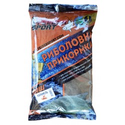 Підгодовування для лову риби, Feeder Sport Лящ, 1кг, смак Карамель, колір чорний